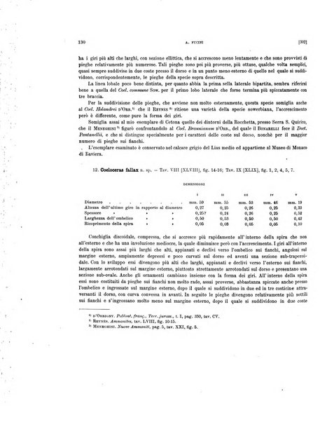 Palaeontographia Italica raccolta di monografie paleontologiche fondata da Mario Canavari nell'anno 1895