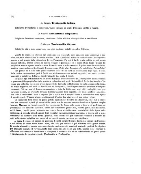 Palaeontographia Italica raccolta di monografie paleontologiche fondata da Mario Canavari nell'anno 1895