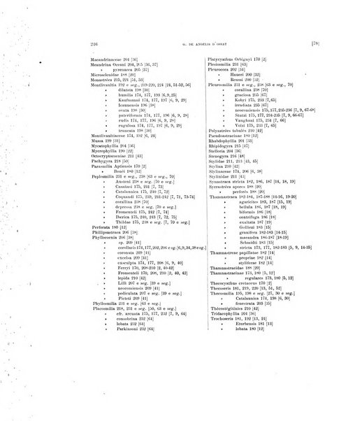 Palaeontographia Italica raccolta di monografie paleontologiche fondata da Mario Canavari nell'anno 1895