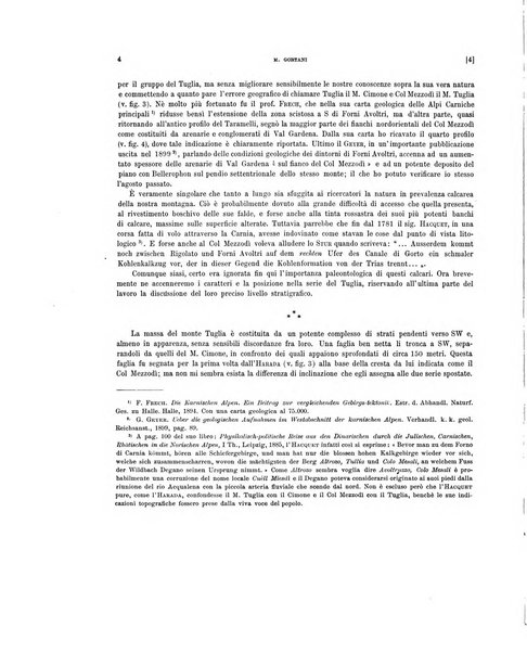 Palaeontographia Italica raccolta di monografie paleontologiche fondata da Mario Canavari nell'anno 1895