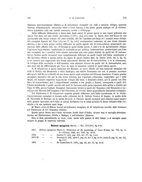 Palaeontographia Italica raccolta di monografie paleontologiche fondata da Mario Canavari nell'anno 1895