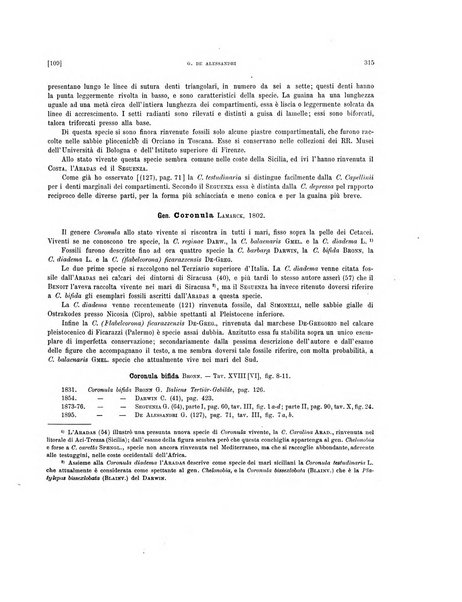 Palaeontographia Italica raccolta di monografie paleontologiche fondata da Mario Canavari nell'anno 1895