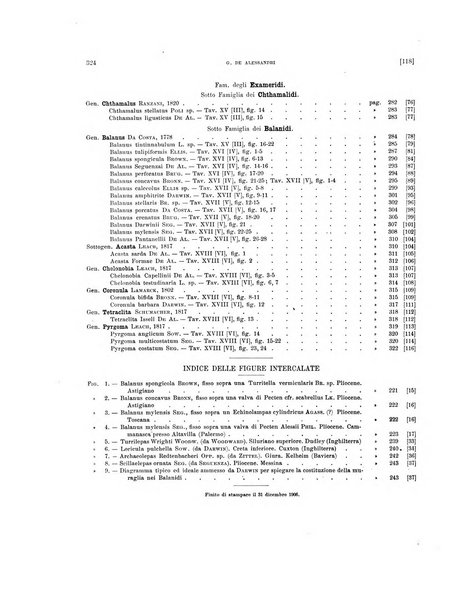 Palaeontographia Italica raccolta di monografie paleontologiche fondata da Mario Canavari nell'anno 1895