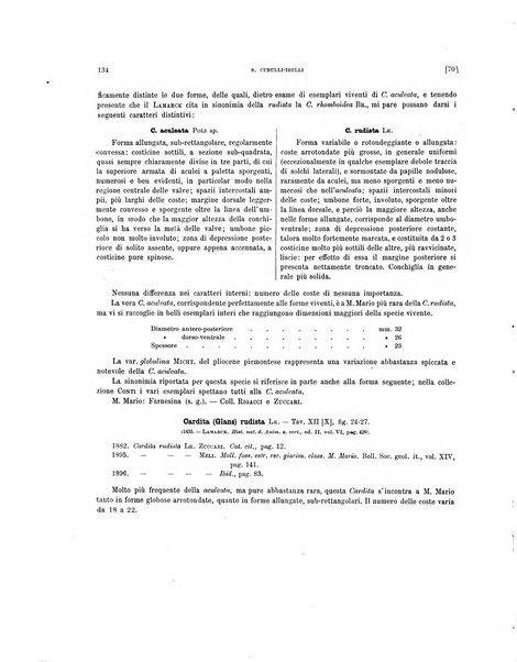 Palaeontographia Italica raccolta di monografie paleontologiche fondata da Mario Canavari nell'anno 1895