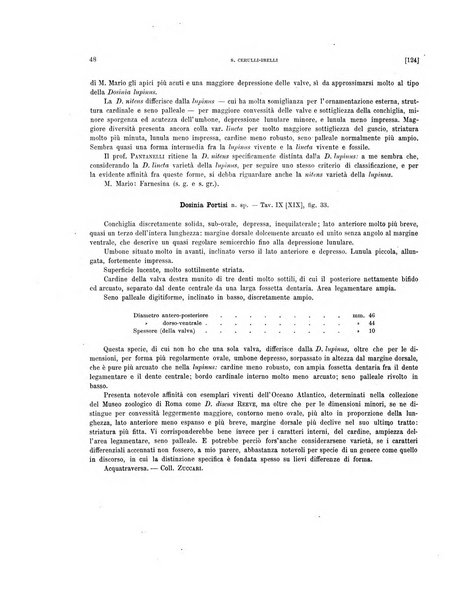 Palaeontographia Italica raccolta di monografie paleontologiche fondata da Mario Canavari nell'anno 1895