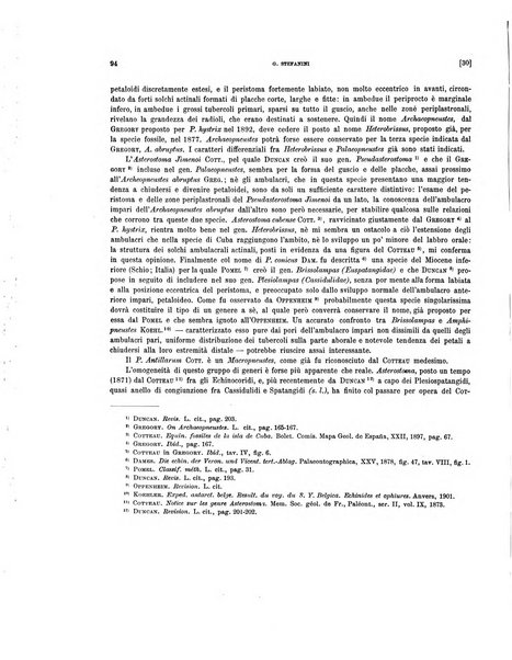 Palaeontographia Italica raccolta di monografie paleontologiche fondata da Mario Canavari nell'anno 1895