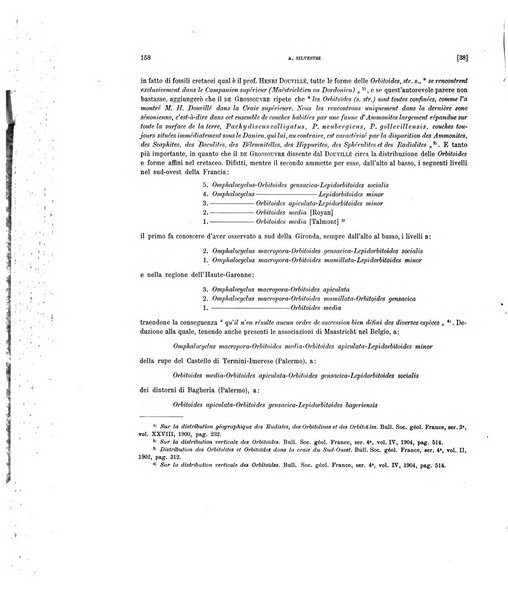 Palaeontographia Italica raccolta di monografie paleontologiche fondata da Mario Canavari nell'anno 1895