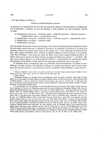 Palaeontographia Italica raccolta di monografie paleontologiche fondata da Mario Canavari nell'anno 1895