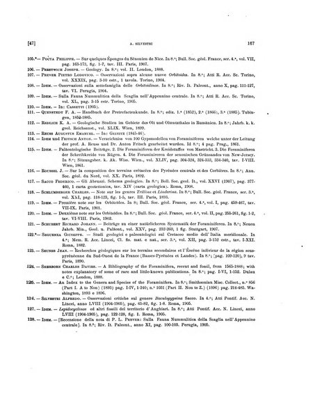 Palaeontographia Italica raccolta di monografie paleontologiche fondata da Mario Canavari nell'anno 1895