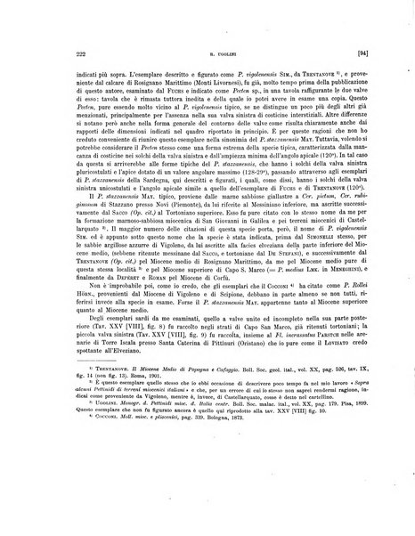 Palaeontographia Italica raccolta di monografie paleontologiche fondata da Mario Canavari nell'anno 1895