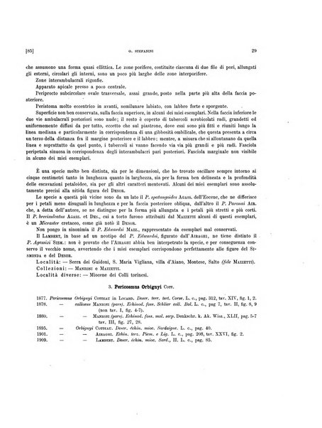 Palaeontographia Italica raccolta di monografie paleontologiche fondata da Mario Canavari nell'anno 1895