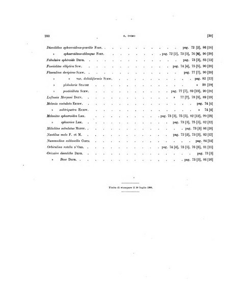 Palaeontographia Italica raccolta di monografie paleontologiche fondata da Mario Canavari nell'anno 1895