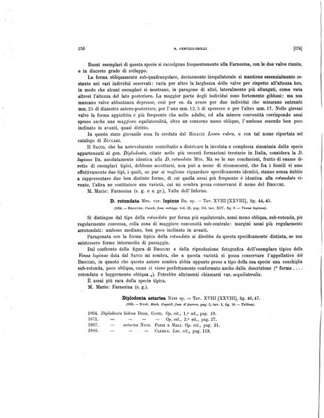 Palaeontographia Italica raccolta di monografie paleontologiche fondata da Mario Canavari nell'anno 1895