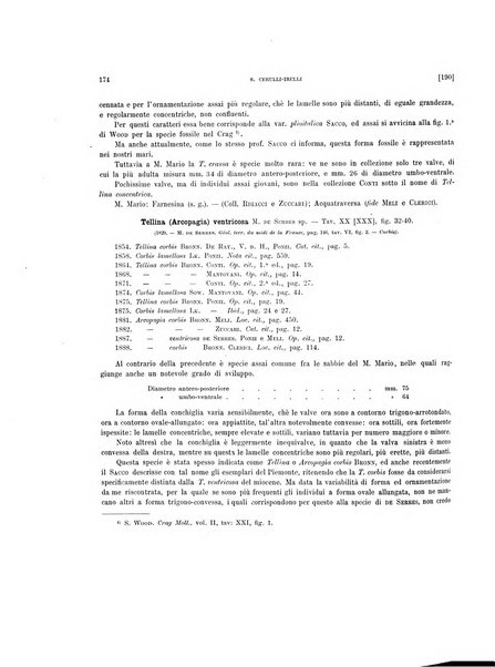 Palaeontographia Italica raccolta di monografie paleontologiche fondata da Mario Canavari nell'anno 1895