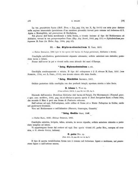 Palaeontographia Italica raccolta di monografie paleontologiche fondata da Mario Canavari nell'anno 1895