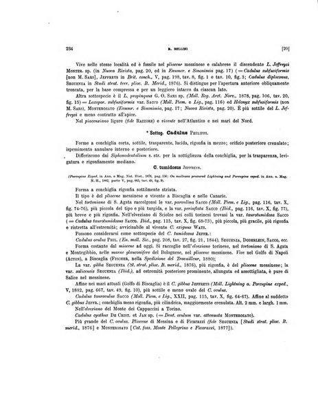 Palaeontographia Italica raccolta di monografie paleontologiche fondata da Mario Canavari nell'anno 1895