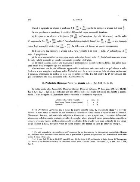 Palaeontographia Italica raccolta di monografie paleontologiche fondata da Mario Canavari nell'anno 1895