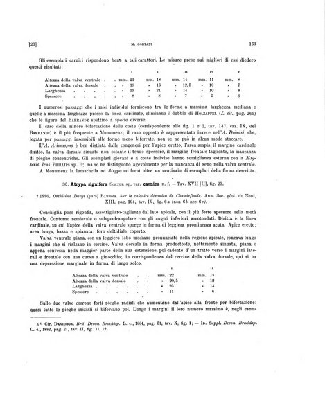 Palaeontographia Italica raccolta di monografie paleontologiche fondata da Mario Canavari nell'anno 1895