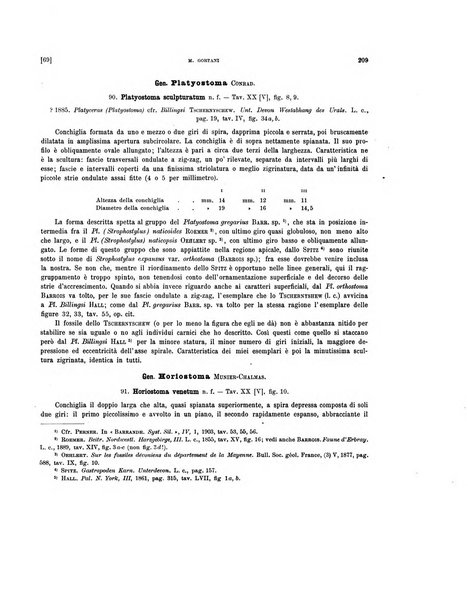 Palaeontographia Italica raccolta di monografie paleontologiche fondata da Mario Canavari nell'anno 1895