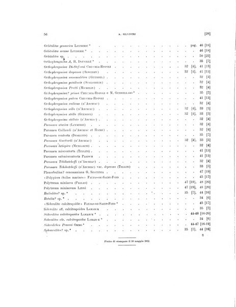 Palaeontographia Italica raccolta di monografie paleontologiche fondata da Mario Canavari nell'anno 1895