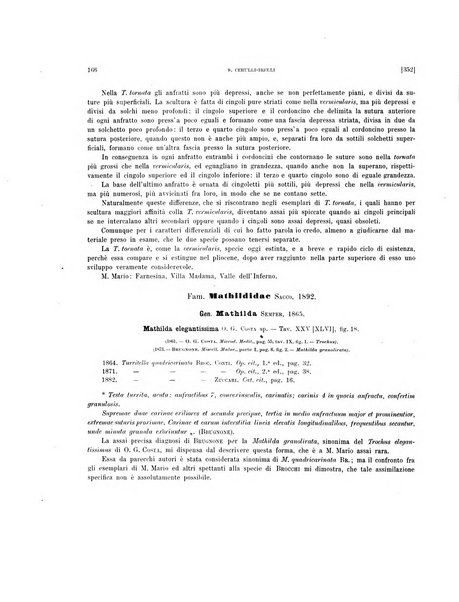 Palaeontographia Italica raccolta di monografie paleontologiche fondata da Mario Canavari nell'anno 1895