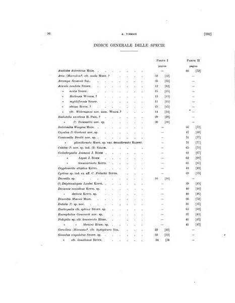 Palaeontographia Italica raccolta di monografie paleontologiche fondata da Mario Canavari nell'anno 1895