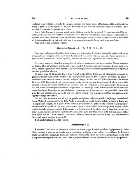 Palaeontographia Italica raccolta di monografie paleontologiche fondata da Mario Canavari nell'anno 1895