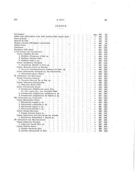 Palaeontographia Italica raccolta di monografie paleontologiche fondata da Mario Canavari nell'anno 1895