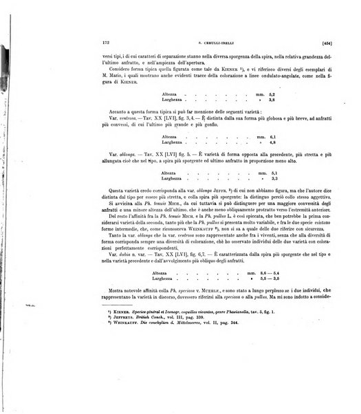 Palaeontographia Italica raccolta di monografie paleontologiche fondata da Mario Canavari nell'anno 1895