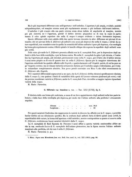 Palaeontographia Italica raccolta di monografie paleontologiche fondata da Mario Canavari nell'anno 1895