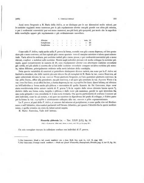 Palaeontographia Italica raccolta di monografie paleontologiche fondata da Mario Canavari nell'anno 1895