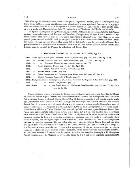 Palaeontographia Italica raccolta di monografie paleontologiche fondata da Mario Canavari nell'anno 1895