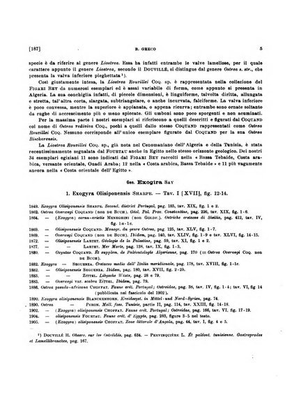 Palaeontographia Italica raccolta di monografie paleontologiche fondata da Mario Canavari nell'anno 1895