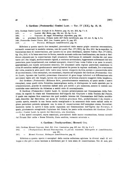 Palaeontographia Italica raccolta di monografie paleontologiche fondata da Mario Canavari nell'anno 1895