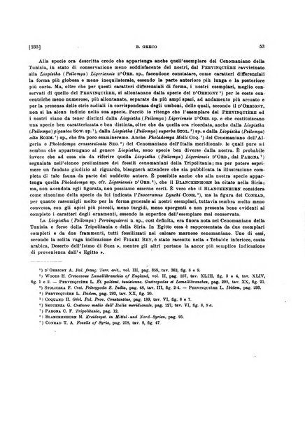 Palaeontographia Italica raccolta di monografie paleontologiche fondata da Mario Canavari nell'anno 1895