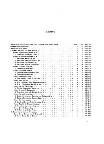 Palaeontographia Italica raccolta di monografie paleontologiche fondata da Mario Canavari nell'anno 1895