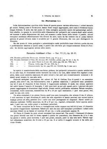 Palaeontographia Italica raccolta di monografie paleontologiche fondata da Mario Canavari nell'anno 1895