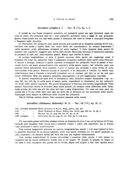 Palaeontographia Italica raccolta di monografie paleontologiche fondata da Mario Canavari nell'anno 1895