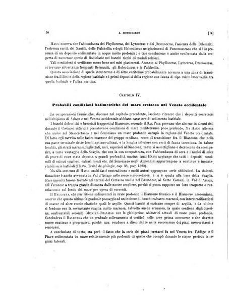 Palaeontographia Italica raccolta di monografie paleontologiche fondata da Mario Canavari nell'anno 1895