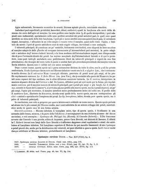 Palaeontographia Italica raccolta di monografie paleontologiche fondata da Mario Canavari nell'anno 1895