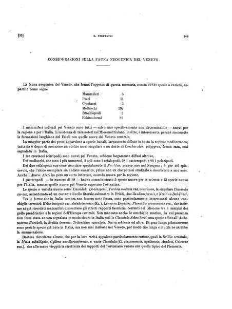 Palaeontographia Italica raccolta di monografie paleontologiche fondata da Mario Canavari nell'anno 1895