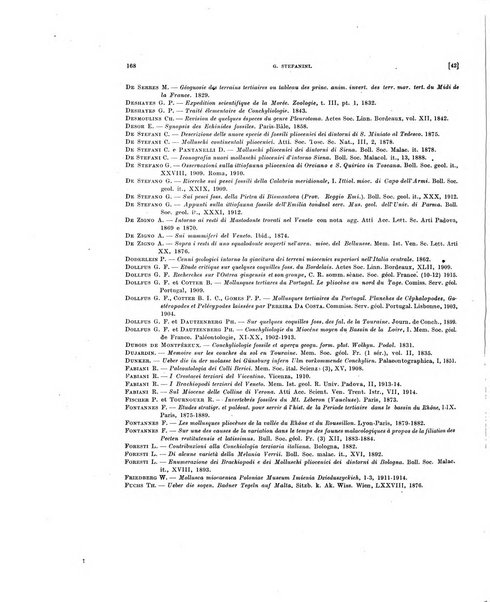 Palaeontographia Italica raccolta di monografie paleontologiche fondata da Mario Canavari nell'anno 1895