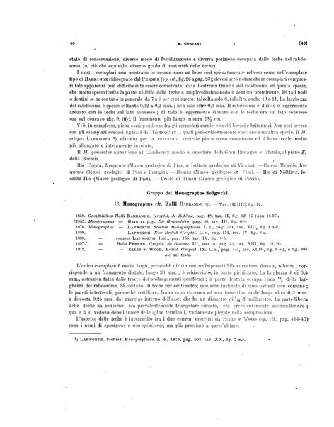 Palaeontographia Italica raccolta di monografie paleontologiche fondata da Mario Canavari nell'anno 1895