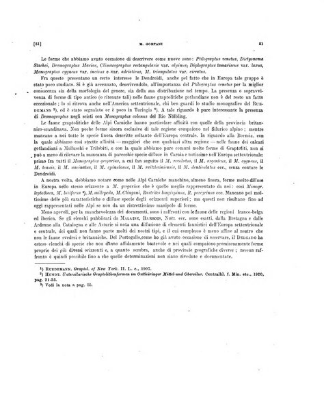 Palaeontographia Italica raccolta di monografie paleontologiche fondata da Mario Canavari nell'anno 1895