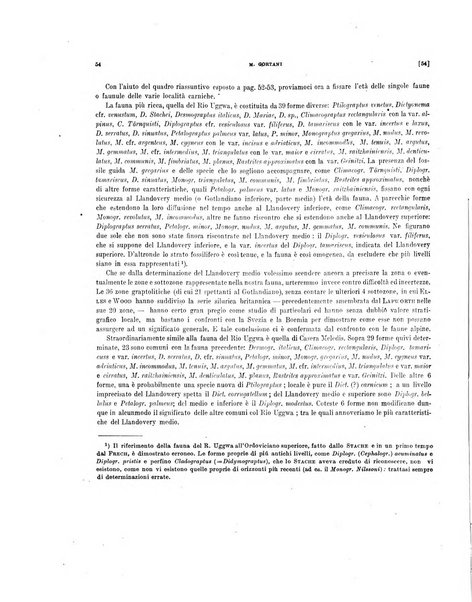 Palaeontographia Italica raccolta di monografie paleontologiche fondata da Mario Canavari nell'anno 1895