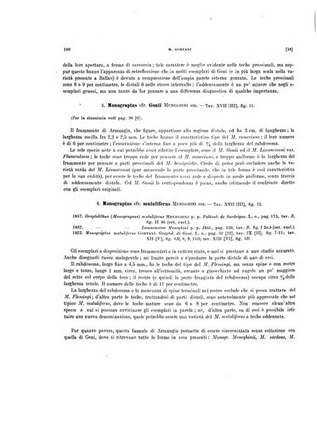 Palaeontographia Italica raccolta di monografie paleontologiche fondata da Mario Canavari nell'anno 1895