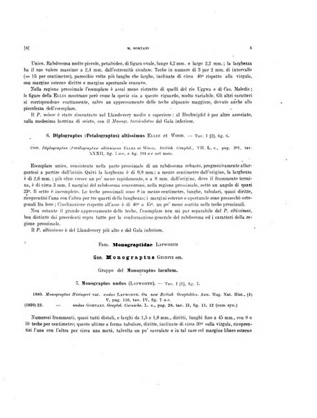 Palaeontographia Italica raccolta di monografie paleontologiche fondata da Mario Canavari nell'anno 1895