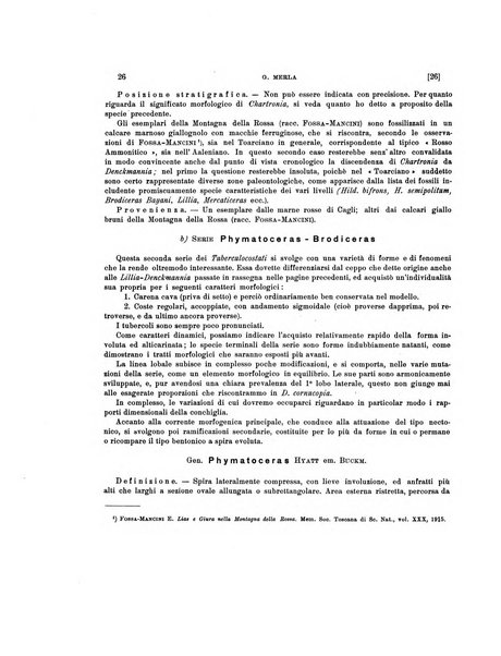 Palaeontographia Italica raccolta di monografie paleontologiche fondata da Mario Canavari nell'anno 1895