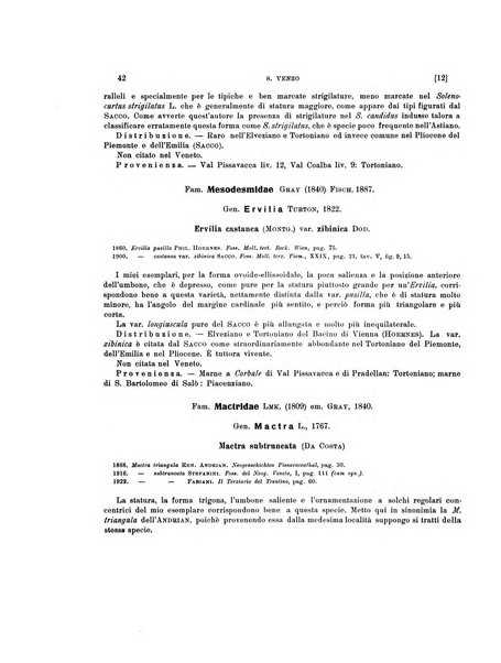 Palaeontographia Italica raccolta di monografie paleontologiche fondata da Mario Canavari nell'anno 1895