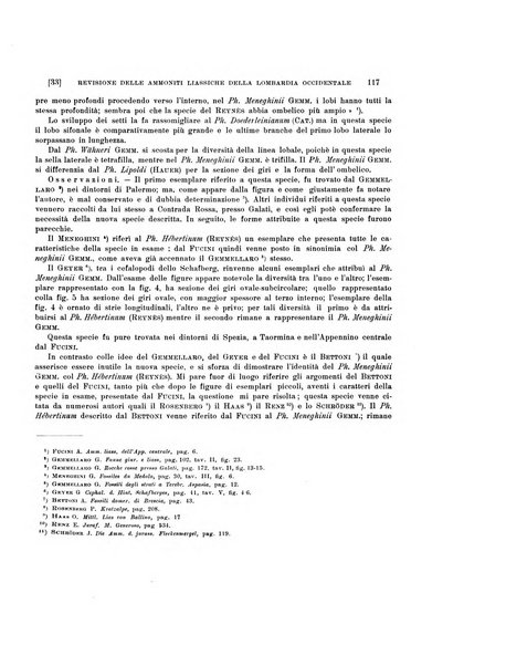 Palaeontographia Italica raccolta di monografie paleontologiche fondata da Mario Canavari nell'anno 1895